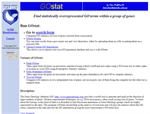 Tablet Screenshot of gostat.wehi.edu.au